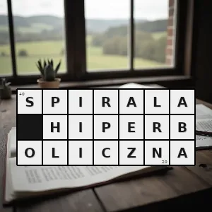 Hasło krzyżówkowe spirala która zwija się nieskończenie wiele razy wokół bieguna nigdy go nie osiągając - spirala hiperboliczna – rozwiązanie, synonimy, podpowiedzi i definicje krzyżówkowe